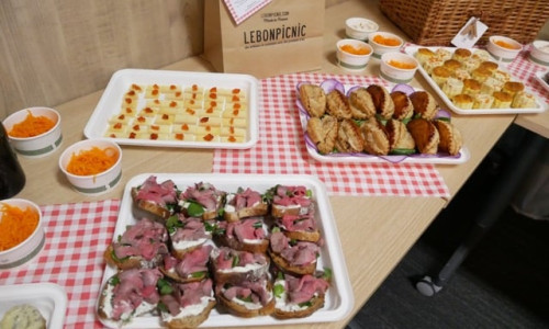Buffet préparé par la boucherie de Malicorne