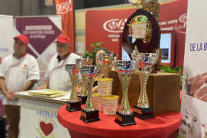 Remise des coupes pour les meilleurs rillettes du département sarthois