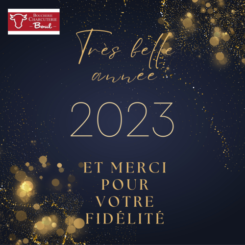 bons voeux BOUL 2023