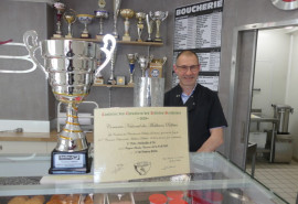 prix d'excellence meilleures rillettes en septembre 2024 pour la boucherie Boul