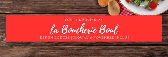 les congés automnales de l'équipe de la boucherie malicornaise